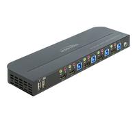 11483 HDMI KVM Switch 4K 60 Hz con USB 3.0 und Audio, KVM-Switch 4043619114832