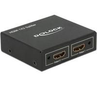 DELOCK 87701 - Splitter HDMI, 1 presa HDMI a 2 prese HDMI