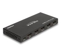 Delock HDMI Splitter 1 x in zu 4 out 4K 60 Hz con Downscaler Cavo 18652