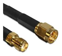 DELOCK HF Kabel SMA -> SMA St/Bu 2.00m low loss NUOVO