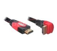 DeLOCK High Speed HDMI with Ethernet - Video-/Audio-/Netzwerkkabel - HDMI - 28 AWG - HDMI 19-polig (M) - HDMI 19-polig (M) - 2 m