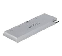 Delock Hub and 2 Slot Card Reader for MacBook with PD 3.0 retractable 64078