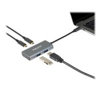 Delock Hub esterno USB 10 Gbps USB Type-C con 2 x USB Tipo-A e 2 x USB 63260