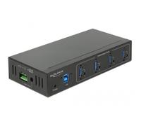 DELOCK 63309 - Hub industriale USB 3.0 esterno 4x USB tipo A.