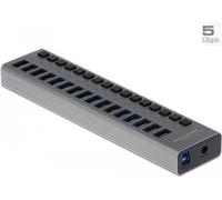 Delock Hub USB SuperSpeed esterno con switch a 16 porte NEW
