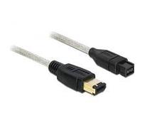 DeLOCK - IEEE 1394 cable - 9 PIN FireWire 800 (M) - FireWire, 6-polig (M) - 1 m ( IEEE 1394b ) NEW