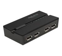DELOCK 11494 - Interruttore USB 2.0 da 4 PC per 4 dispositivi
