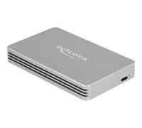 Delock Involucro USB4 40 Gbps per 1 x M.2 NVMe SSD senza utensili Box 42018
