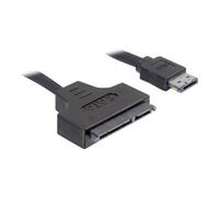Delock Kabel eSATAp 12V> SATA Cavo Digitale/dati 0,5 m 22-pole Serial ATA 84402