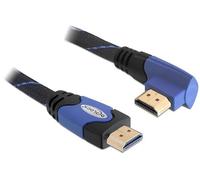 Delock Kabel HDMI ad alta velocità angolata con Ethernet 2M NEW
