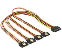Delock Kabel SATA 15 Pin Strom Stecker mit Einrastfunktion > SATA 15 Pin Strom B