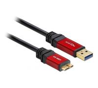 Delock Kabel USB 3.0 Tipo-A a USB 3.0 Tipo Micro-B 2M Premium NEW