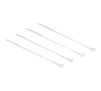 Delock Kabelbinder transparent 100 Stk L200 x B Fascette 18606