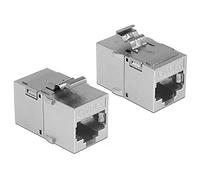 DELOCK 86408 - Modulo Keystone presa RJ45 > Presa RJ45 Cat.6A