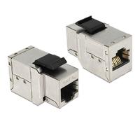 Delock 86166 Argento RJ45 RJ45 35,2 mm 17,1 mm 21,2 mm Keystone Module RJ45