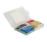 DELOCK 86278 - Assortimento di guaine termirestringenti - 230 pezzi, colorati,