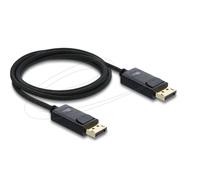 Delock Koaxiales DisplayPort Cavo 16K 60 Hz 80 Gbps con Geflechtmantel 81671