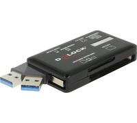 Delock Lettore di schede SuperSpeed USB 5 Gbps per schede di memoria 91758