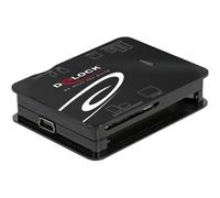 Delock Lettore di schede USB 2.0 per schede di memoria CF / SD / Micro 91007
