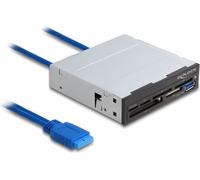 Delock Lettore di schede USB SuperSpeed da 3,5" 6 slot 1 x USB di tipo A femmina NEW