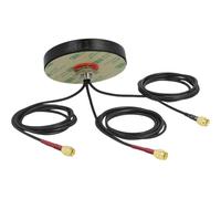 DELOCK 12676 - Antenna WLAN LTE-MIMO, 3 connettori SMA, per esterni