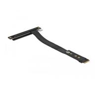 DeLOCK M.2 Key M per PCIe x16 Adattatore NVMe angolato con cavo da 20 cm