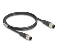 Delock M12 Kabel A-kodiert Stecker zu PVC Cavo Rete CAT 5e FTP SFTP 1 80806