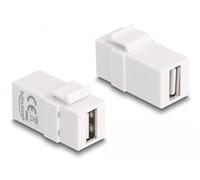 DeLOCK Mã³Dulo Keystone USB 2.0 A Femmina > USB 2.0 A