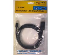 Delock Cavo Mini Displayport A Displayport 2 M One Size Black