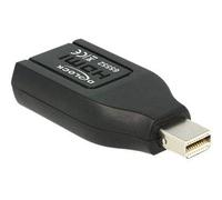 DeLock Mini DisplayPort Adaptor 1st Male to HDMI Female Black