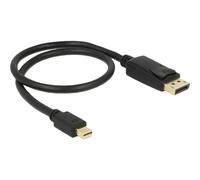 DELOCK 83984 - Cavo DisplayPort, da maschio mini DP 1.2 a maschio DP, 4 K, 0,5