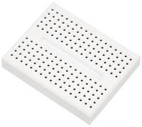 DeLock - Mini Pannello per esperimenti, 170 contatti, Colore: Bianco