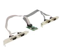 Delock 4 X Scheda Di Espansione Pci-e Seriale Rs-232