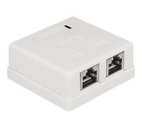 Delock 86269 Presa di rete Da incasso Inserto con piastra centrale e telaio CAT