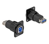 Delock Modulo di tipo D USB 3.0 tipo A femmina a tipo B femmina