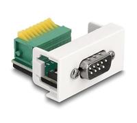 DeLOCK Modulo Easy 45 D-Sub 9 Pin Maschio a Blocco Terminale a 9 Pin 22,5 x 45 mm Marca