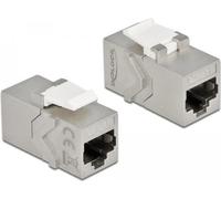 Delock Modulo Keystone da jack RJ45 a jack RJ45 Cat.6A