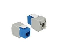 Delock Modulo Keystone jack RJ45 LSA Cat6 UTP blu
