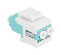 Delock Modulo Keystone LC Duplex femmina per LC Duplex femmina azzurro 86817
