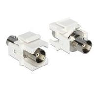 Delock Modulo Keystone Presa BNC Presa BNC NEW