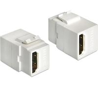 Delock Modulo Keystone Presa HDMI Presa HDMI bianca NEW