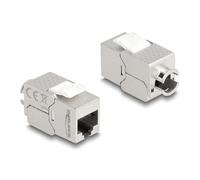 DELOCK Modulo Keystone RJ45 Femmina a LSA Cat.6A Slim Senza Attrezzi Marca