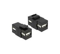 Delock Modulo Keystone USB 20 A femmina USB 20 A femmina nero NEW