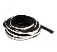 Delock Nastro a spazzola autoadesivo 15 mm lunghezza 5 m nero Porta 66895