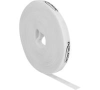 Delock Nastro in velcro su rotolo L 10 m x L 15 mm bianco NEW