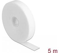 Delock Nastro in velcro su rotolo L 5 m x L 20 mm bianco NEW