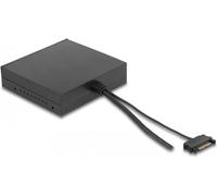DELOCK 64057 - Pannello frontale, 3,5'', USB 3.1, 2x Typ-A, 2x Typ-C