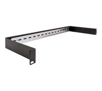 Delock Pannello su guida DIN da 19? 1U nero Guida per cavo Supporto 66883