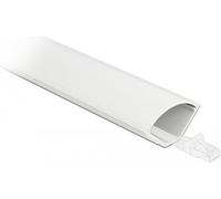 DeLOCK Passacavi angolare 43 x 23 mm - lunghezza 1 m bianco (Delock kabelkanal) NEW