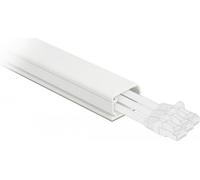 DeLOCK Passacavi con coperchio 22 x 15 mm - lunghezza 1 m bianco (Delock kabelkanal med dkke) NEW